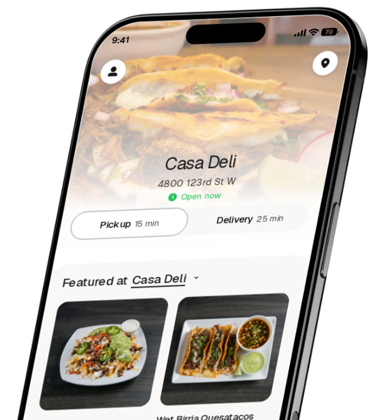 Casa Deli app preview