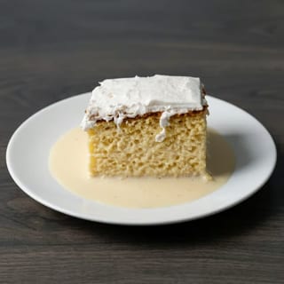 Tres Leches Cake Slice