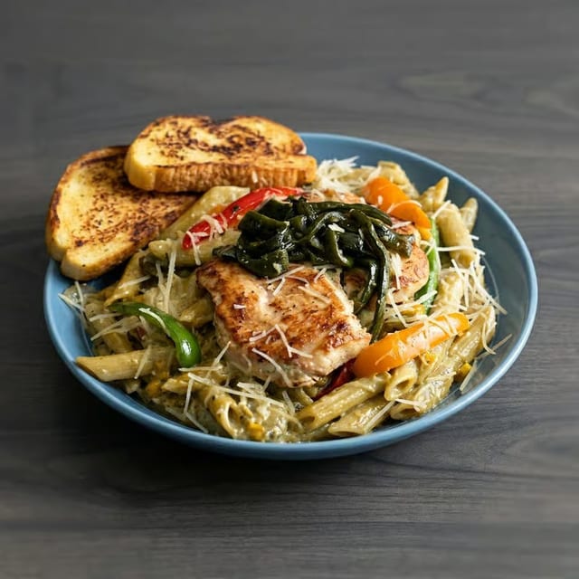 Poblano Pasta.