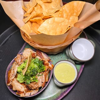 Chicharron con Guacamole (Pork Belly)