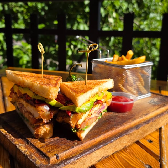 Avocado Chicken Sandwich.