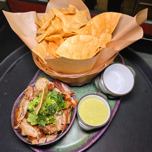 Chicharron Guacamole.