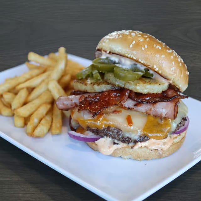 Hawaiian Burger.