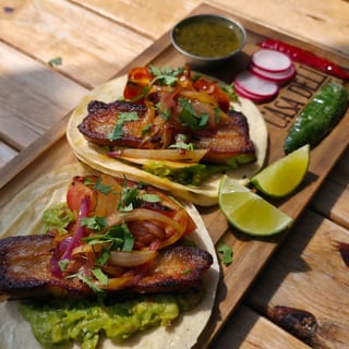 Tacos de Chicharrón (Pork Belly)