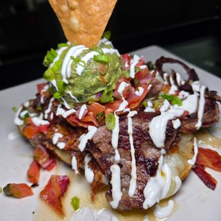 Carne Asada Baked Potato