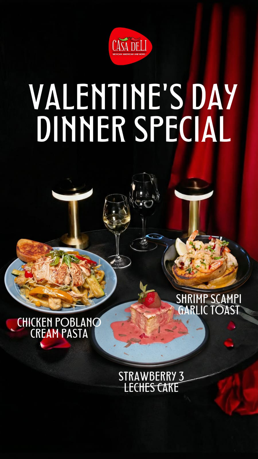 valentin dinner menu valentin